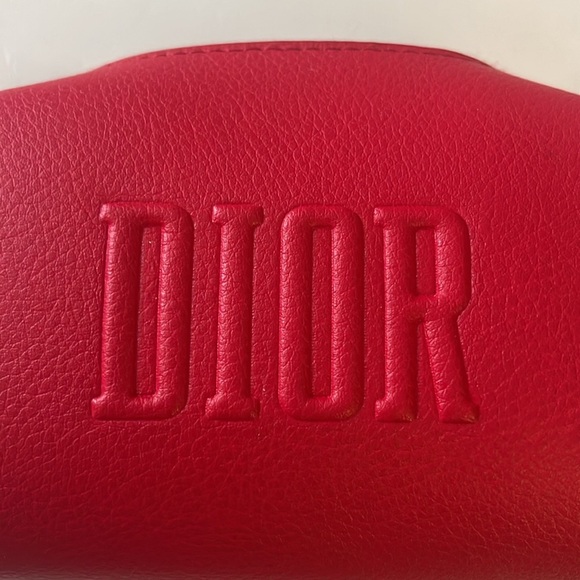 • Dior • Red Makeup Bag - Picture 3 of 5